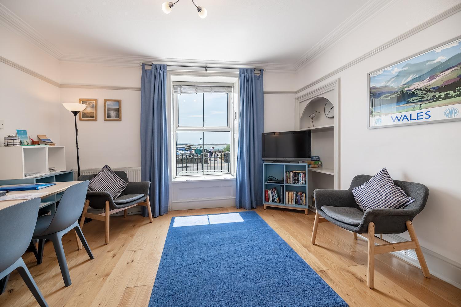 Ground Floor Sea View Apartment Aberdyfi Luaran gambar